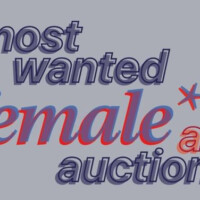 Most wanted female * art auction