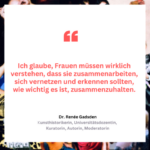 Zitat aus Podcast Frauenstimmen